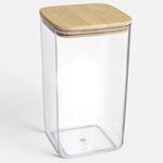 Casa si Gradina - Mobilier - Organizare si depozitare - Cutii depozitare - Recipient pentru Depozitarea Alimentelor cu Capac din Bambus, 1,5L - Infinity.ro