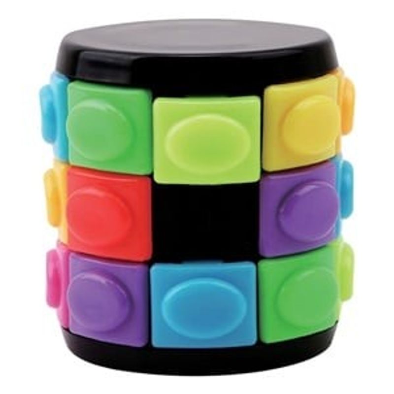 Jucarii, Copii si Bebe - Jucarii si jocuri - Jocuri si puzzle - Puzzle - Jucarie Fidget Color Magic Tube, 4x4 cm, Multicolor - Infinity.ro
