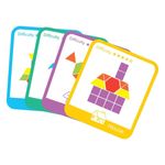 Jucarii, Copii si Bebe - Jucarii si jocuri - Jucarii & jocuri educative - Jocuri si jucarii educative - Joc de Societate Tangram din Lemn Colorat, Multicolor, 3+ Ani - Infinity.ro