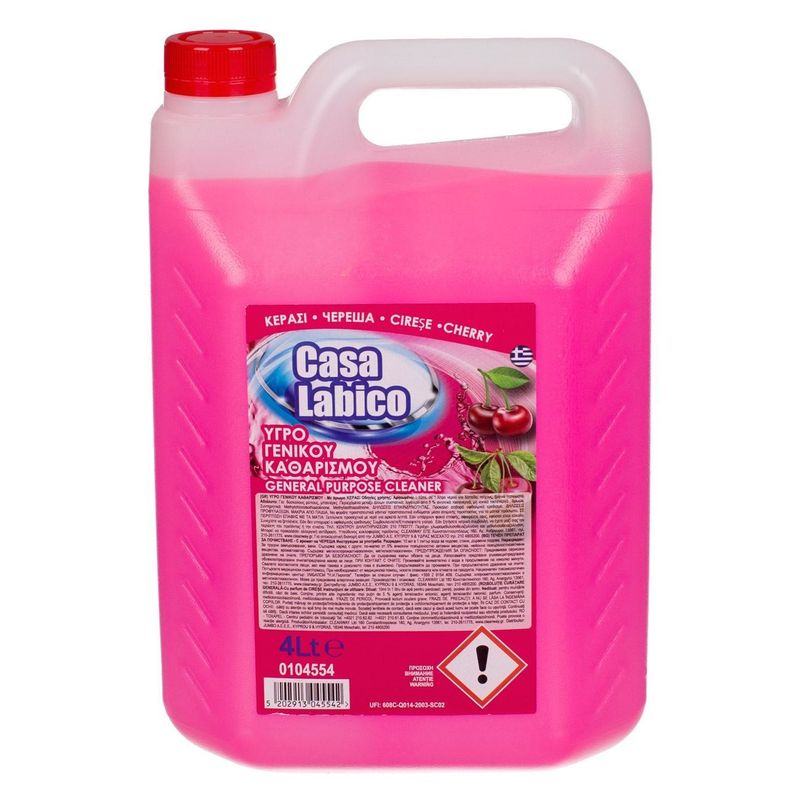Casa si Gradina - Decoratiuni - Aromaterapie si lumanari - Odorizante camera - Detergent lichid pentru pardoseli, aroma de cirese, 4L - Infinity.ro