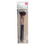 Ingrijire personala si Cosmetice - Machiaj - Aplicatoare si pensule machiaj - Pensula pentru pudra, Maner negru cu accente roz-aurii, 18 cm - Infinity.ro