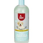Petshop - Ingrijire si Igiena - Produse uz extern - Sampon si balsam animale - Sampon cu balsam pentru caini, 2 in 1, cu aroma de pudra, 1L - Infinity.ro