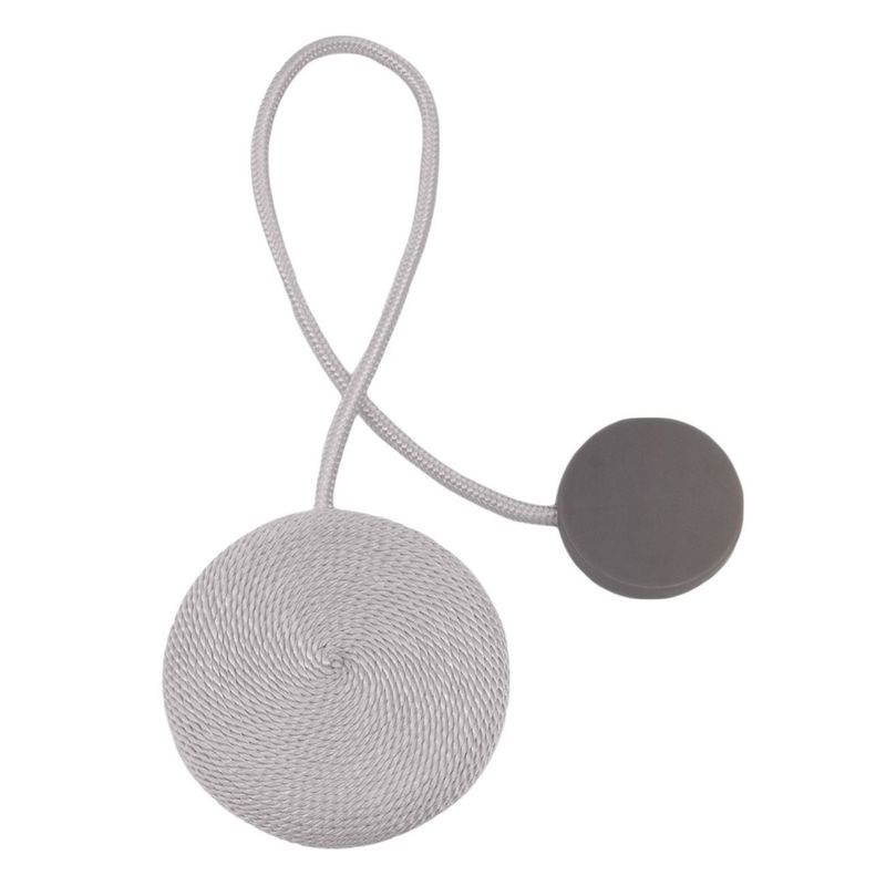 Casa si Gradina - Textile si covoare - Perdele si draperii - Accesorii perdele si draperii - Magnet pentru perdea, Siret gri, 7x38 cm - Infinity.ro