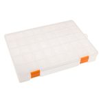 Casa si Gradina - Mobilier - Organizare si depozitare - Cutii depozitare - Cutie organizator cu 40 de compartimente, 38x28.5x5.5 cm, transparenta - Infinity.ro