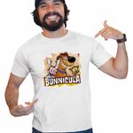 Fashion, accesorii si bijuterii - Barbati - Imbracaminte - Tricouri si bluze barbati - Tricou Barbati Bunnicula Draculas Vampirul Iepuras, alb, marime M - Infinity.ro