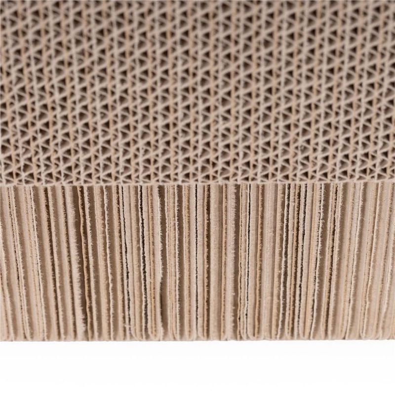 Petshop - Accesorii petshop - Jucarii animale - Ansambluri de joaca - Ansamblu de zgariat pentru pisici cu bila si catnip, 25x40x50 cm, maro - Infinity.ro