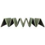 Sport si Outdoor - Camping - Saltele si accesorii pentru somn - Saltele camping - Saltea pliabila pentru camping sau plaja, 182x60 cm, spuma XPE, termoizolanta, pliere armonica, 12 segmente, verde - Infinity.ro