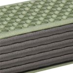 Sport si Outdoor - Camping - Saltele si accesorii pentru somn - Saltele camping - Saltea pliabila pentru camping sau plaja, 182x60 cm, spuma XPE, termoizolanta, pliere armonica, 12 segmente, verde - Infinity.ro