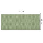 Sport si Outdoor - Camping - Saltele si accesorii pentru somn - Saltele camping - Saltea pliabila pentru camping sau plaja, 182x60 cm, spuma XPE, termoizolanta, pliere armonica, 12 segmente, verde - Infinity.ro