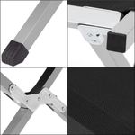 Sport si Outdoor - Camping - Saltele si accesorii pentru somn - Accesorii pentru somn camping - Pat pliant camping structura metalica cu husa transport, pliabil compact, max 150 kg, 190x74x42 cm, negru - Infinity.ro