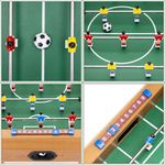 Sport si Outdoor - Alte sporturi - Mese fusball - Masa fotbal copii 6 manere 18 jucatori structura mdf tabela, 69x35x62 cm, set complet, multicolor - Infinity.ro