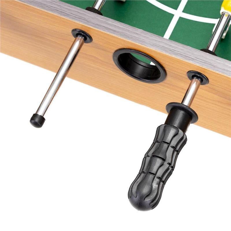 Sport si Outdoor - Alte sporturi - Mese fusball - Masa fotbal copii 6 manere 18 jucatori structura mdf tabela, 69x35x62 cm, set complet, multicolor - Infinity.ro