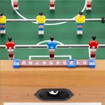 Sport si Outdoor - Alte sporturi - Mese fusball - Masa fotbal copii 6 manere 18 jucatori structura mdf tabela, 69x35x62 cm, set complet, multicolor - Infinity.ro