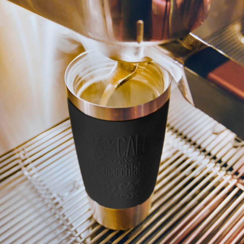 Casa si Gradina - Bucatarie si vesela - Accesorii bar - Termosuri si Cani termos - Termos Tefal Travel Mug Classic N2020210, inox, 0.36 L, 100% etans, functie Quick Press, argintiu & negru - Infinity.ro