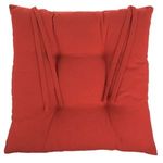 Casa si Gradina - Textile si covoare - Perne si pilote - Perne - Perna Rosie pentru Scaun 40x40cm - Infinity.ro