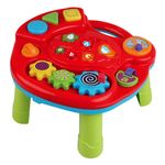 Jucarii, Copii si Bebe - Jucarii si jocuri - Jucarii bebelusi - Jucarii interactive bebelusi - Masuta de activitati cu sunet si lumina, 3+ ani, plastic, rosu - Infinity.ro