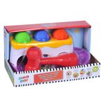 Jucarii, Copii si Bebe - Jucarii si jocuri - Jucarii bebelusi - Jucarii de sortat - Jucarie Sortator cu Ciocan pentru Bebelusi, Multicolor, 3 Bile - Infinity.ro