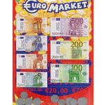 Jucarii, Copii si Bebe - Jucarii si jocuri - Jucarii & jocuri educative - Jocuri si jucarii educative - Set de Joaca cu Bancnote si Monezi de Euro - 71 de piese - Infinity.ro