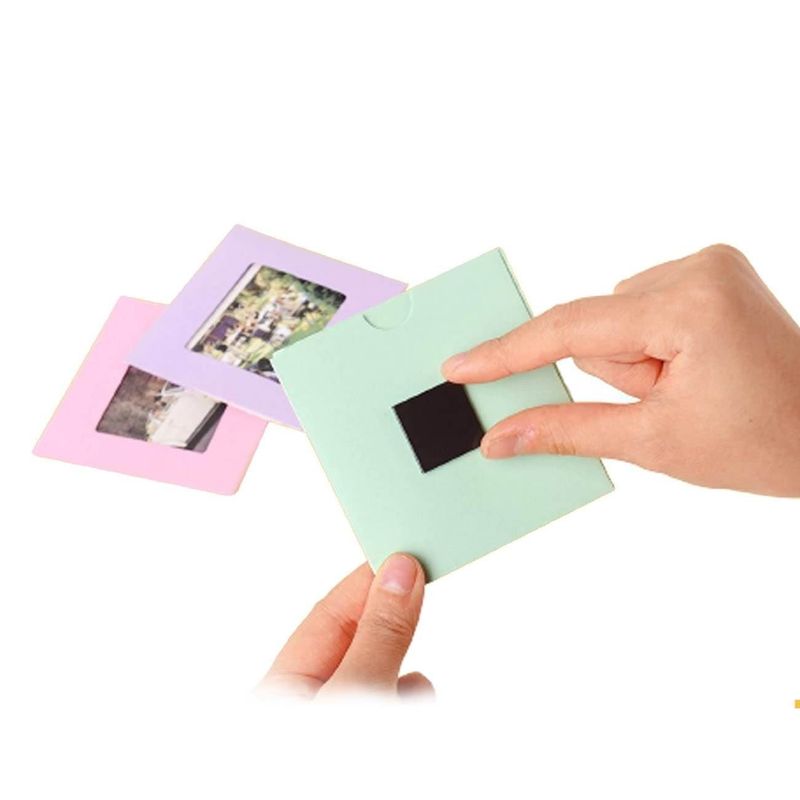 Casa si Gradina - Decoratiuni - Obiecte decorative - Magneti decorativi - Autocolante magnetice patrate, 40 buc, 2x2 cm, Negru - Infinity.ro