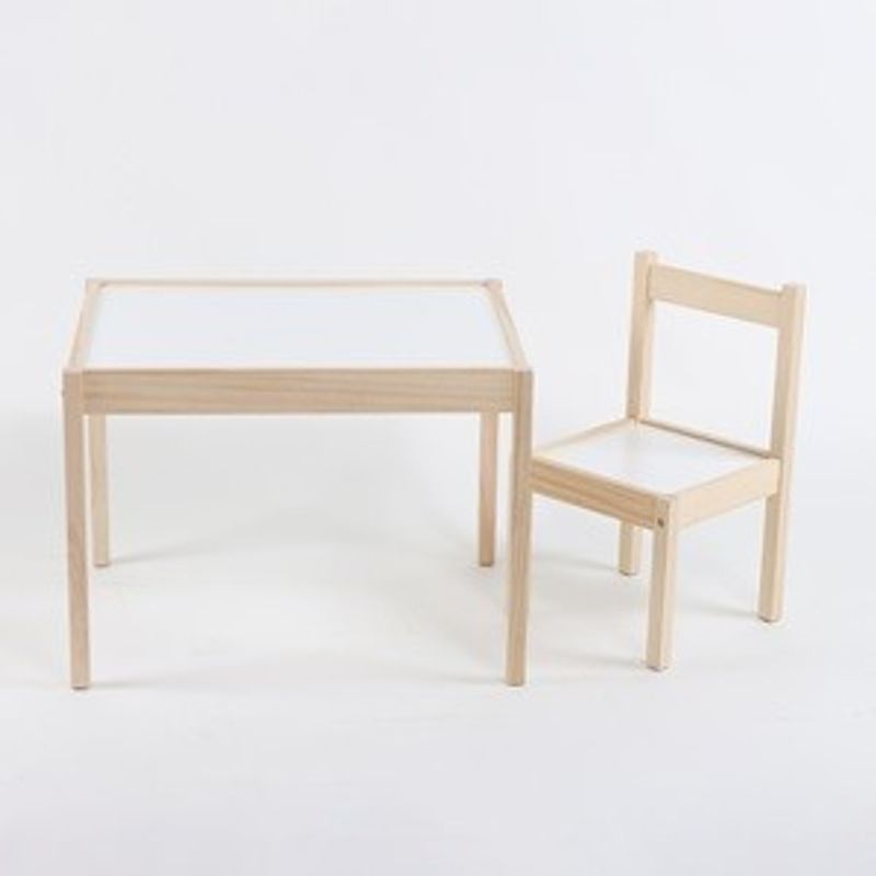 Casa si Gradina - Mobilier - Scaune si fotolii - Scaune - Scaun din Lemn pentru Copii, Alb, 29x29x50.5 cm - Infinity.ro