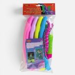 Jucarii, Copii si Bebe - Jucarii si jocuri - Jucarii de rol - Set joaca doctor - Set 2 in 1: Cerc Hula Hoop 65 cm si Coarda de Sarit 220 cm, Multicolor, Plastic - Infinity.ro