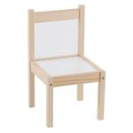 Casa si Gradina - Mobilier - Scaune si fotolii - Scaune - Scaun din Lemn pentru Copii, Alb, 29x29x50.5 cm - Infinity.ro