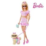 Jucarii, Copii si Bebe - Jucarii si jocuri - Papusi si accesorii - Papusi - Papusa cu Caine si Tinute Asortate, Roz, Set 2 buc - Infinity.ro