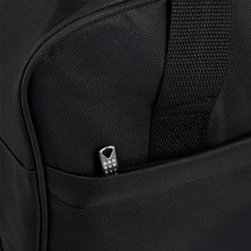 Sport si Outdoor - Articole de voiaj - Genti voiaj - Geanta de Voiaj Neagra cu Buzunar Exterior, 24L - Infinity.ro