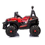 Jucarii, Copii si Bebe - Jucarii si jocuri - Vehicule si jucarii cu telecomanda - Masinute - Masinuta electrica de teren off-road, 12V, cu telecomanda, 3 faruri, rosie - Infinity.ro