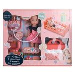 Jucarii, Copii si Bebe - Jucarii si jocuri - Papusi si accesorii - Papusi - Papusa Medic cu Trusa Medicala si Accesorii, 33 cm, Roz - Infinity.ro