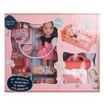 Jucarii, Copii si Bebe - Jucarii si jocuri - Papusi si accesorii - Papusi - Papusa Medic cu Trusa Medicala si Accesorii, 33 cm, Roz - Infinity.ro