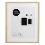 Casa si Gradina - Decoratiuni - Obiecte decorative - Accesorii decorative - Tablou Decorativ cu Rama din Lemn Natural, 40x50cm, cu Paspartu Detasabil - Infinity.ro