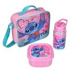 Jucarii, Copii si Bebe - Jucarii si jocuri - Jucarii de rol - Set joaca doctor - Set Masa cu Geanta Izoterma, Caserola si Sticla cu Model Stitch - Infinity.ro