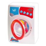 Jucarii, Copii si Bebe - Jucarii si jocuri - Jocuri si puzzle - Puzzle - Masina de spalat jucarie, Alba, cu lumini, sunete si cilindru rotativ - Infinity.ro