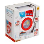 Jucarii, Copii si Bebe - Jucarii si jocuri - Jocuri si puzzle - Puzzle - Masina de spalat jucarie, Alba, cu lumini, sunete si cilindru rotativ - Infinity.ro