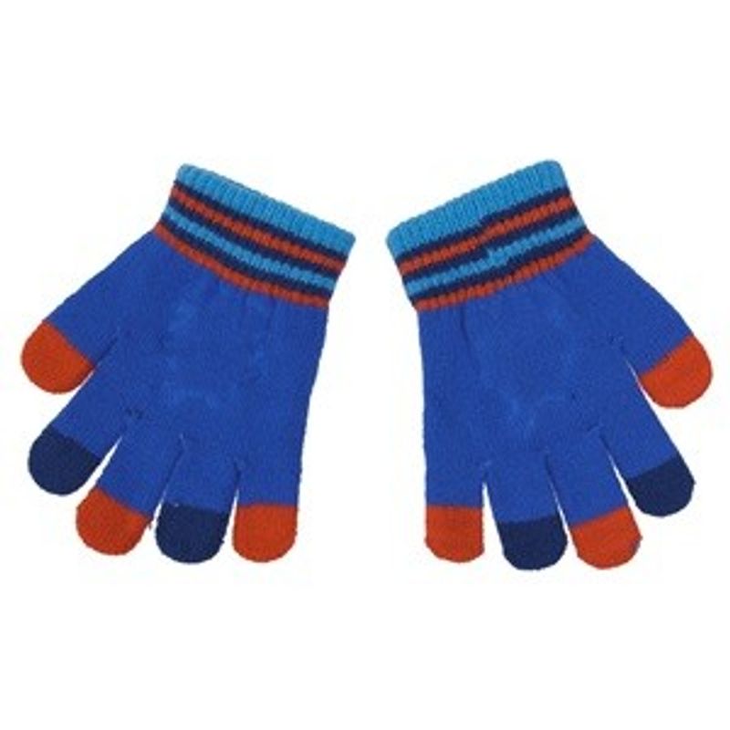 Fashion, accesorii si bijuterii - Copii - Accesorii copii - Manusi copii - Manusi Spiderman Albastre cu Detalii Colorate pentru Copii 2-5 Ani - Infinity.ro