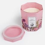Casa si Gradina - Decoratiuni - Aromaterapie si lumanari - Lumanari si candele - Lumanare in borcan cu aroma de hibiscus roz, 2 fitiluri, 50h ardere - Infinity.ro