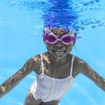 Jucarii, Copii si Bebe - Jucarii si jocuri - Jucarii de exterior - Colaci, ochelari si accesorii inot copii - Ochelari de Inot pentru Copii din Silicon, Roz, cu Model Minnie Mouse si Daisy, 3+ Ani - Infinity.ro