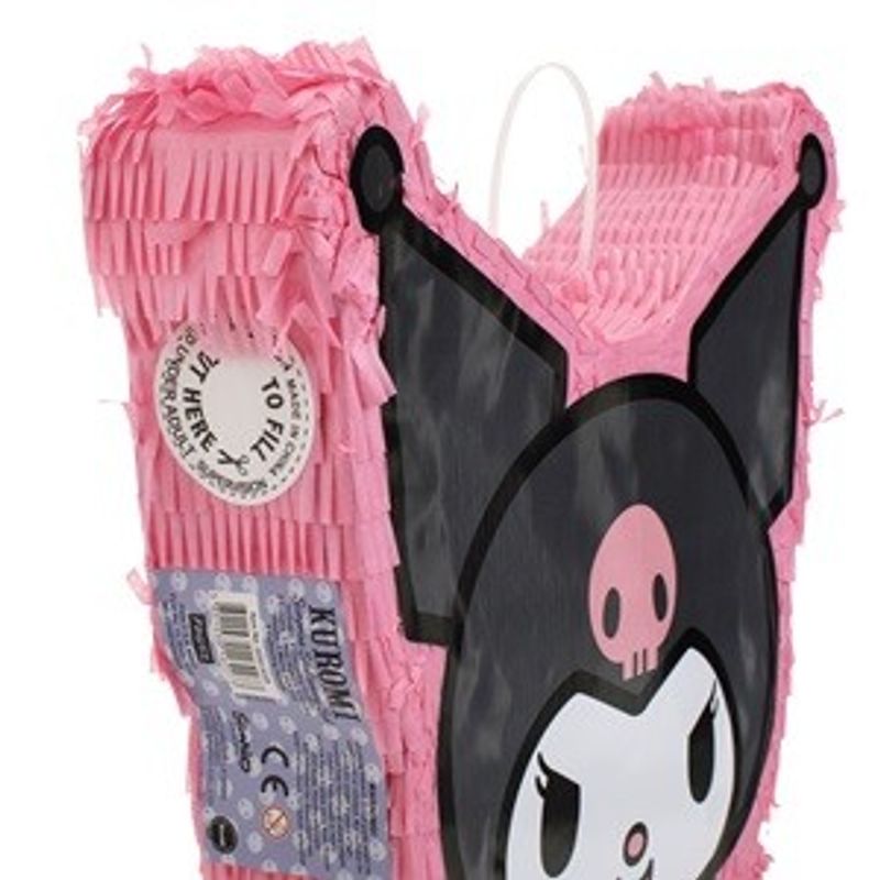 Casa si Gradina - Decoratiuni - Decoratiuni petrecere - Accesorii pentru petrecere - Pinata de Petrecere cu Personaj Kuromi, 33 cm, Include 30 de Jucarii - Infinity.ro