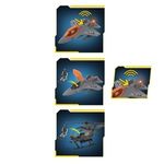Jucarii, Copii si Bebe - Jucarii si jocuri - Jucarii de rol - Arme de jucarie - Set Militar cu Figurine, Avion, Elicopter, Vehicul si Barca, Multicolor - Infinity.ro