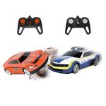 Jucarii, Copii si Bebe - Jucarii si jocuri - Vehicule si jucarii cu telecomanda - Masinute - Set 2 Masini de Ciocnire cu Telecomanda, 1:20, Multicolor - Infinity.ro