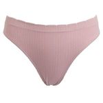 Fashion, accesorii si bijuterii - Femei - Lenjerie si pijamale femei - Lenjerie intima femei - Chiloti String Seamless Ribbed Nude Roz pentru Femei - Infinity.ro