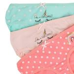 Fashion, accesorii si bijuterii - Copii - Lenjerie si pijamale copii - Lenjerie intima copii - Set Chiloti Multicolor cu Imprimeu Unicorn pentru Copii - Infinity.ro