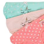 Fashion, accesorii si bijuterii - Copii - Lenjerie si pijamale copii - Lenjerie intima copii - Set Chiloti Multicolor cu Imprimeu Unicorn pentru Copii - Infinity.ro