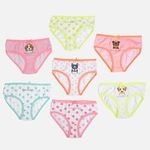 Fashion, accesorii si bijuterii - Copii - Lenjerie si pijamale copii - Lenjerie intima copii - Set Chiloti Albi cu Imprimeuri Zilele Saptamanii pentru Copii - 7 perechi - Infinity.ro