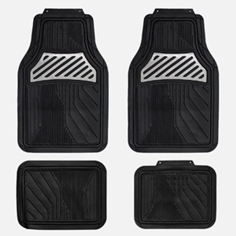 Auto si Moto - Intretinere auto - Covorase auto - Set 4 Covorase Auto din PVC, Negru, Antiderapante - Infinity.ro