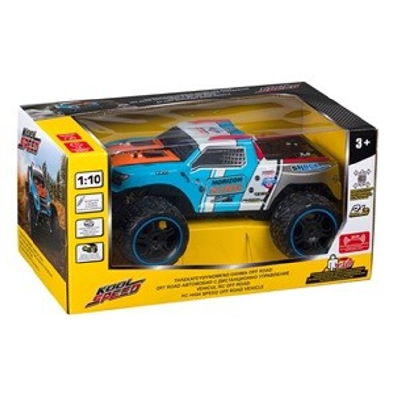 Jucarii, Copii si Bebe - Jucarii si jocuri - Vehicule si jucarii cu telecomanda - Masinute - Masina off road cu telecomanda, 1:10, 2.4Ghz, Albastra - Infinity.ro