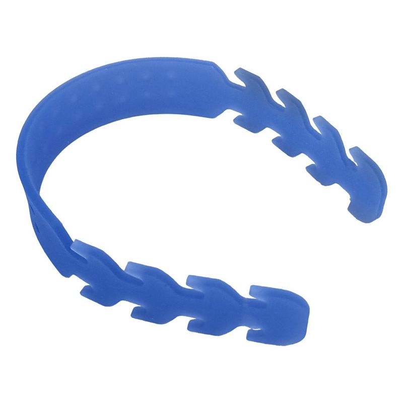 Casa si Gradina - Constructii - Echipamente de lucru - Accesorii echipamente protectia muncii - Extensii reglabile pentru masca de protectie, silicon, set 5 buc, 19x2 cm, multicolor - Infinity.ro