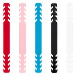 Casa si Gradina - Constructii - Echipamente de lucru - Accesorii echipamente protectia muncii - Extensii reglabile pentru masca de protectie, silicon, set 5 buc, 19x2 cm, multicolor - Infinity.ro
