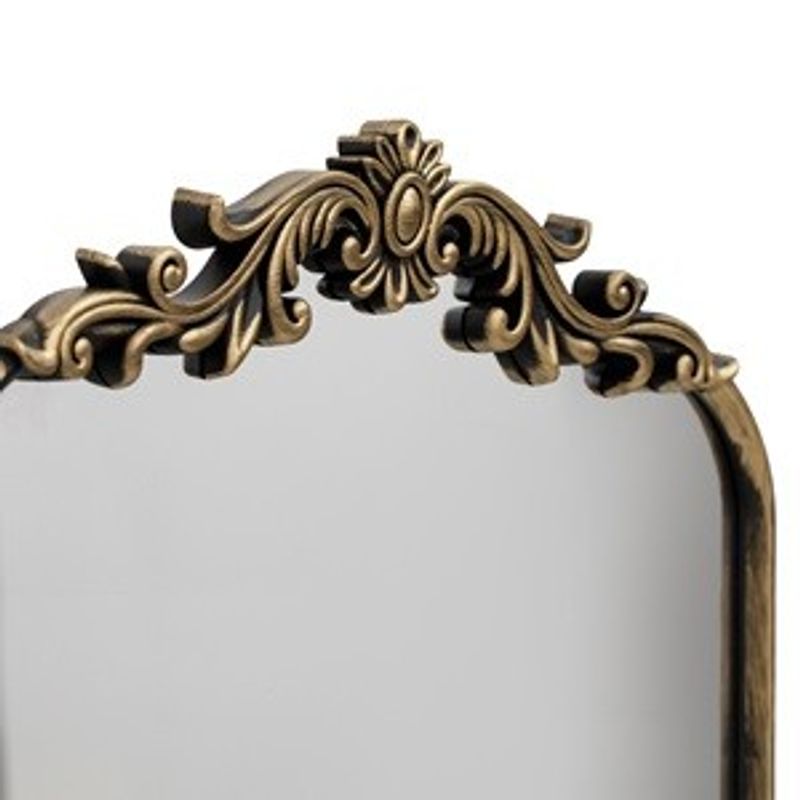 Casa si Gradina - Decoratiuni - Oglinzi - Oglinda de perete cu cadru sculptat, 50x70 cm, bronz - Infinity.ro